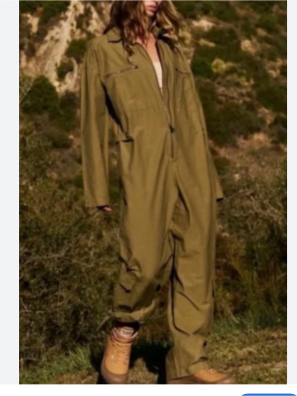 Free people movement Mesmerize Me jumpsuit 23" ptp